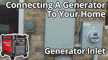 How to Connect A 240VAC Portable Generator To Your Home