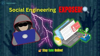 🔍 Exposing Social Engineering: Top Tricks Hackers Use & How to Stay Safe 🔐 | HackShield