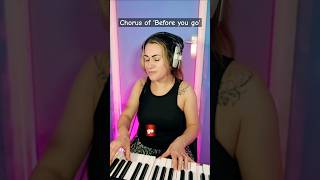 The chorus of Before you go #lewiscapaldi #coversong #pianovocals