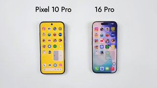 Pixel 10 Pro vs iPhone 16 Pro - Speed Test