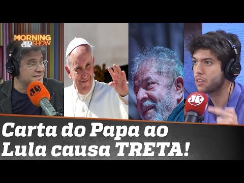 O que você acha da carta do papa ao Lula? O bicho pegou no Morning!