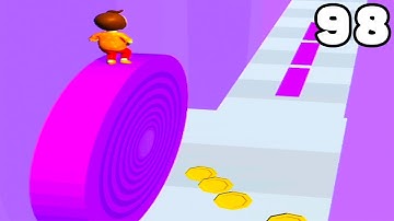 LAYERS ROLL - All Levels Gameplay Walkthrough Android,ios Level 98