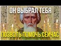 ОН ВЫБРАЛ ТЕБЯ, ПОЗВОЛЬ ЕМУ ПОМОЧЬ ТЕБЕ! Молитва Сергию Радонежскому