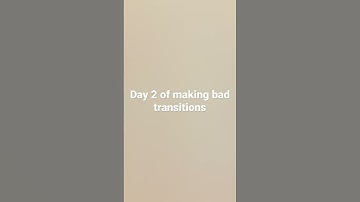 Day 2 of making bad transitions #viralvideo #trendingshorts #shorts #dog