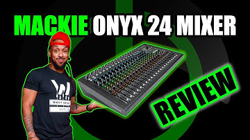 Mackie Onyx Analog Sound Mixer Review