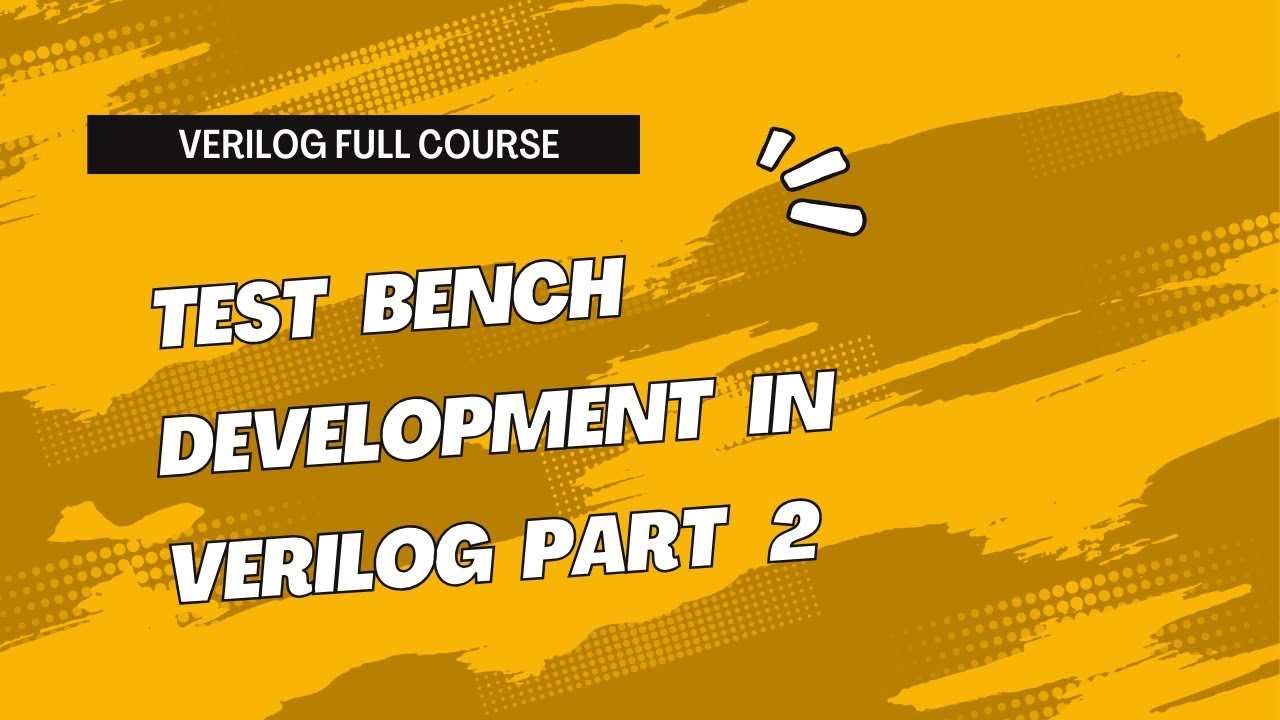 Test bench for sequential circuits in verilog || Verilog full course ...