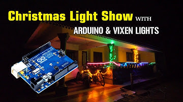 Christmas Light Show with Arduino & Vixen lights