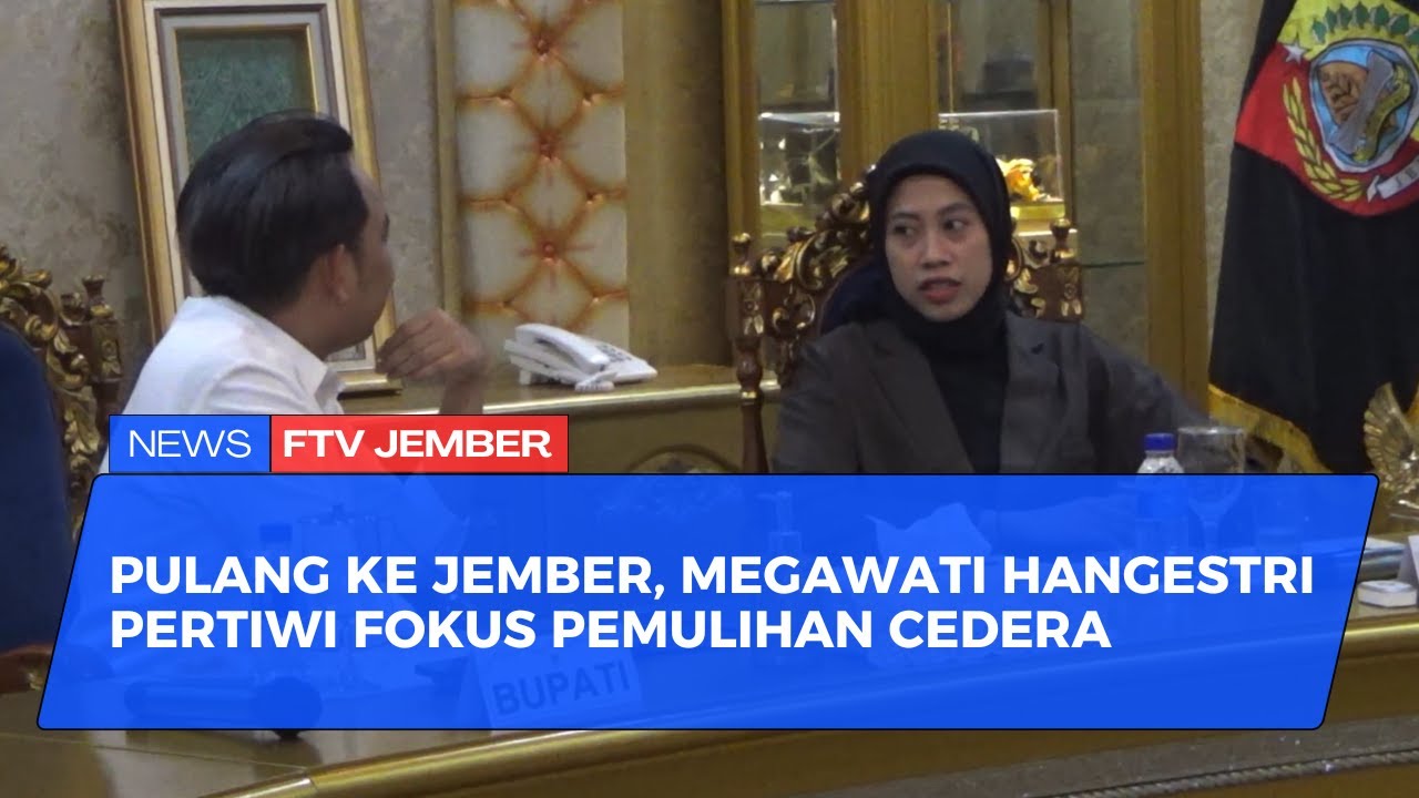 ATLET VOLI MEGAWATI PULANG KE JEMBER