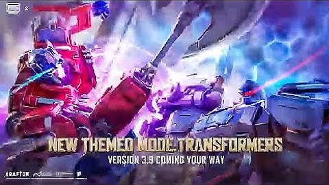 PUBG MOBILE X TRANSFORMERS ☠️ | NEW THEMED MOD UPDATE 3.9 ❤️ #pubgmobileindiaversionfirstlook