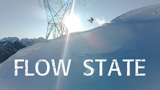 A Day of Filming Backcountry Snowboarding