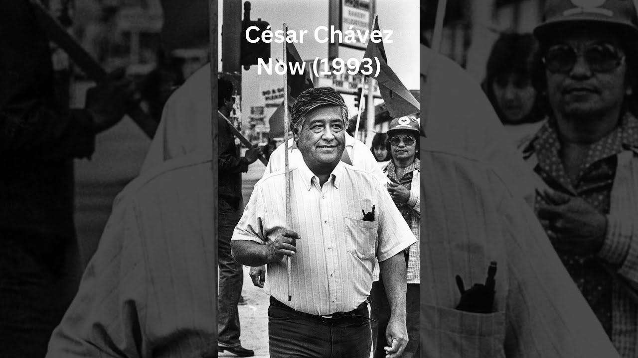 César Chávez Now (1993) VS César Chávez Then Rip Legend. 