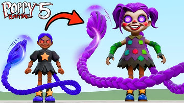 NEW EVOLUTION OF LILY LOVEBRAIDS PHASE 2 FROM POPPY PLAYTIME 5 TRAILER In Garry