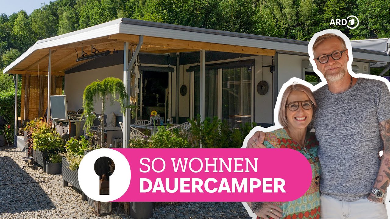 Leben im Wohnwagen auf dem Campingplatz | ARD Room Tour
