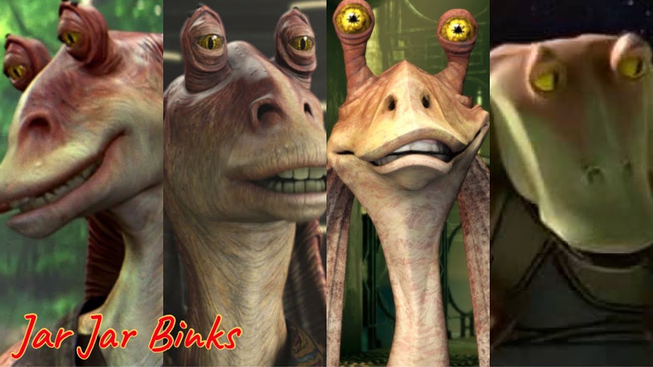 Jar Jar Binks (Star Wars)  Evolution In Movies & TV (1999 - 2015) 