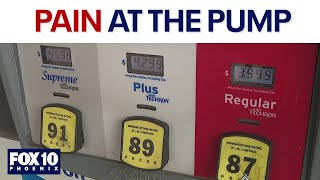 Gas prices on the rise across Arizona l FOX 10 Phoenix