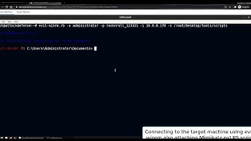 Services Exploitation: WinRM: Evil-WinRM Invoke-PS-Script