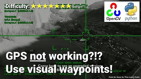 Ground landmark waypoints tracking | AI Computer Vision Target Tracking Tech for Autonomous Drone