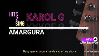 Karol G - Amargura - (Guitarra) by Hits2Sing Karaoke