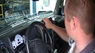 03 - 09 H2 Hummer Instrument Panel Gauge Cluster Removal Procedure by Cluster Fix