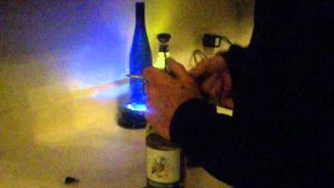 How to open a wine bottle with a  Cordless drill