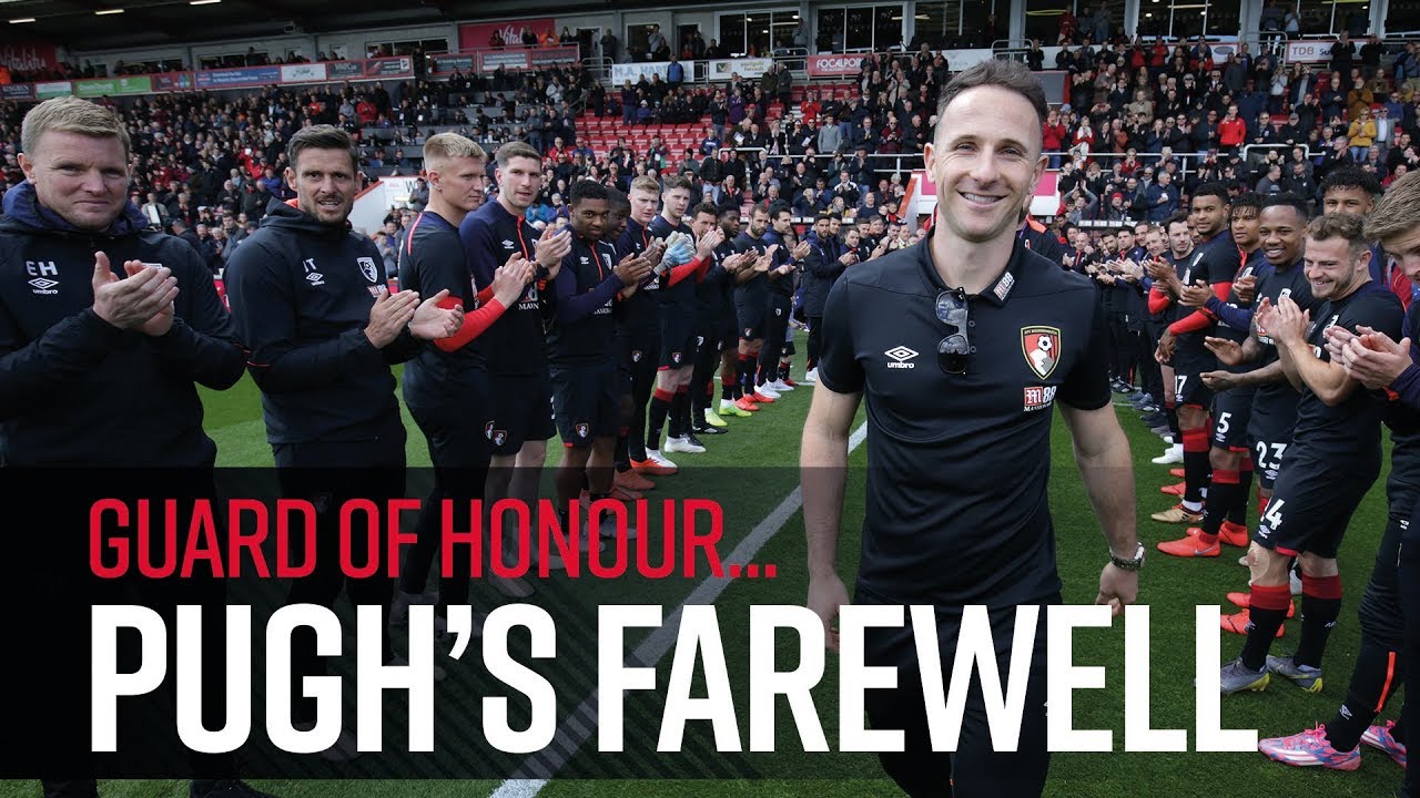 FAREWELL PUGHIE 😢 | Guard of honour pre-Spurs