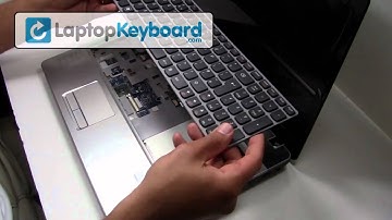 Lenovo Ideapad Keyboard Installation Z570 B570 Guide - Remove Replace Install Pavilion Laptop Z560