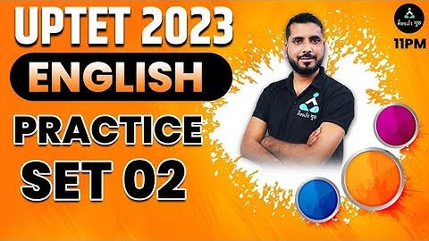 Practice Set -2 | English | UPTET 2023 | Satish Sir | Result Guru