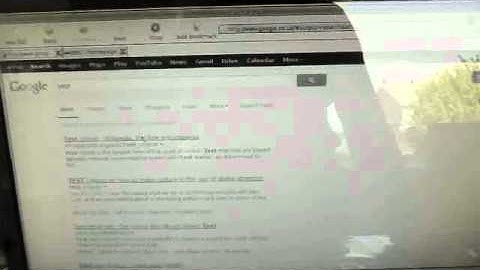 Rhombus Tech A10 EOMA68 CPU Card running Web Browser and 1080p video (VLC)