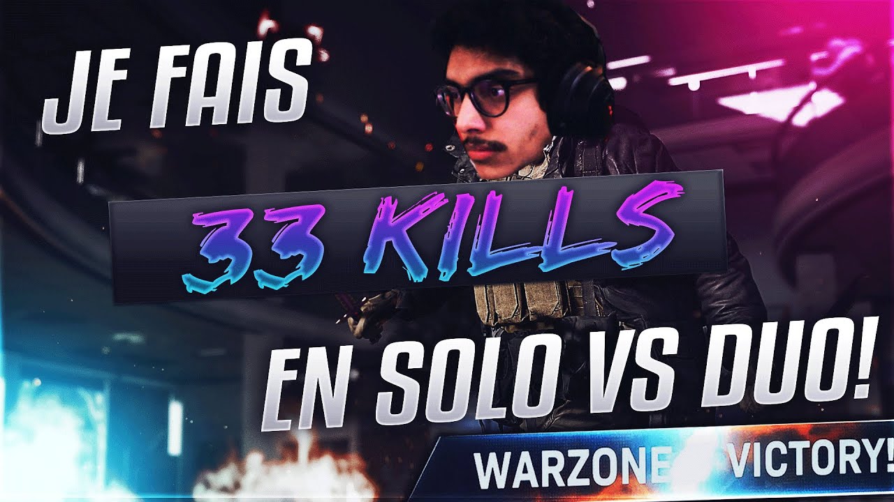 JE CHEAT?! MON RECORD DE KILLS EN SOLO VS DUO STIMULUS! TOP 1 - WARZONE ...