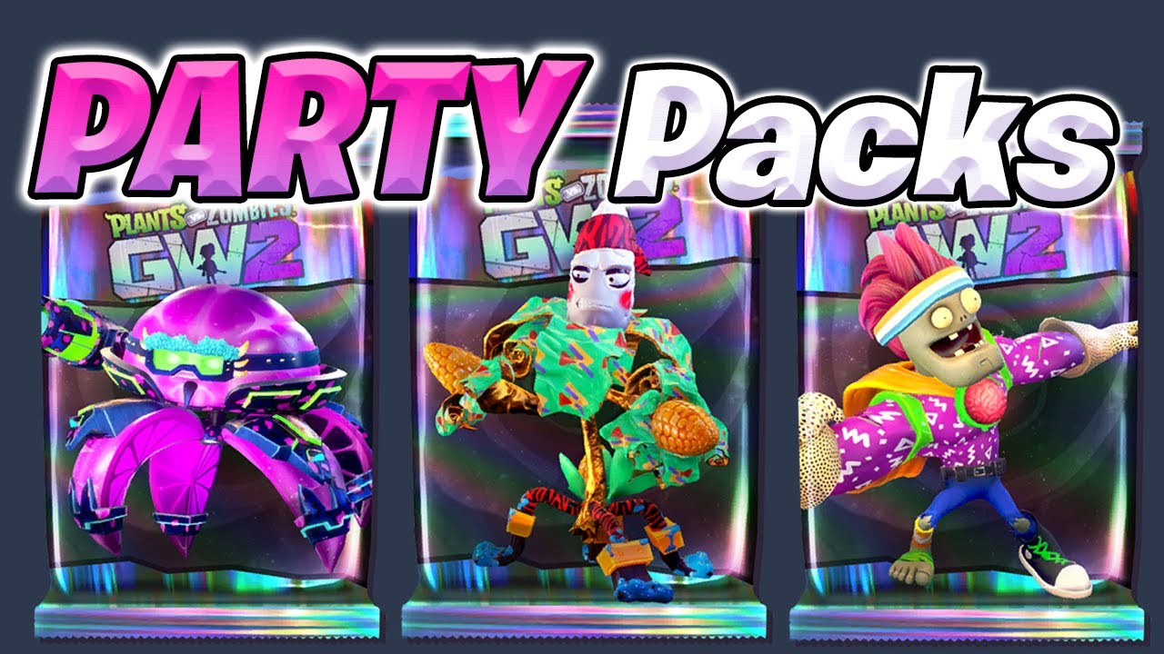 Party Characters: Pack Hacks | Plants vs Zombies Garden Warfare 2 - YouTube