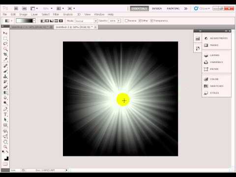 Adobe Photoshop CS5 - Starburst Effect.wmv