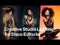 Creative Studio Lighting for Disco Editorial | Godox Photography Lighting Academy EP05