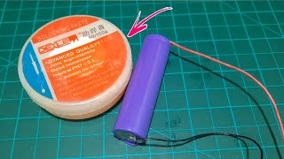 Lithium battery soldering very easy (no spot Welder)