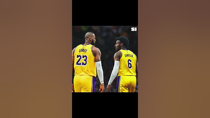 The Lakers Draft Bronny James