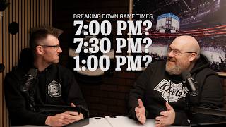 Start Times, Scheduling, & More with LA Kings Executive!  | All the Kings Men