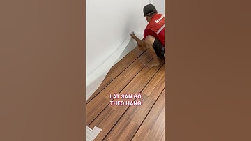 Đóng sàn gỗ công nghiệp cực nhanh cho phòng ngủ