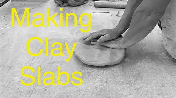 Making Clay Slabs