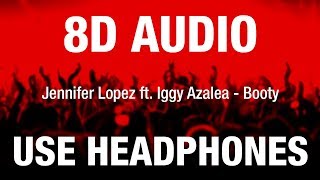 Jennifer Lopez ft. Iggy Azalea - Booty | 8D AUDIO Resimi