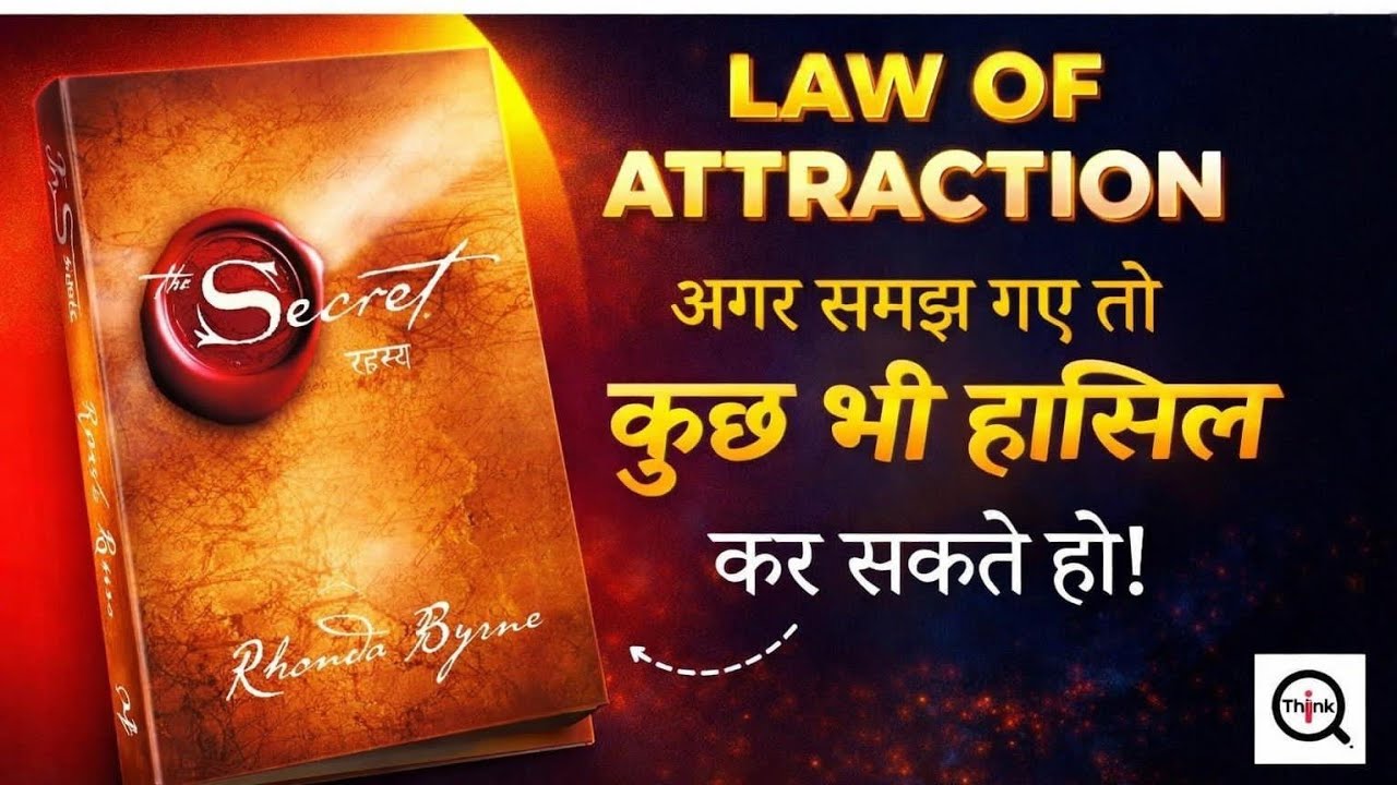 रहस्य The Secret by Rhonda Byrne Audiobook | Law of Attraction | Book Summary In Hindi