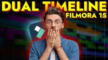 FILMORA 15 | NEW FEATURE | HOW TO DUAL TIMELINE EDITING FEATURE IN FILMORA 15 TUTORIAL..!!