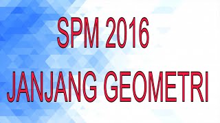 SPM Matematik Tambahan 2016 Kertas 1 Nombor 23 - Janjang Geometri