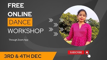 Free Online Dance Workshop | Learn a Rabindra Nritya | on 3rd and 4th Dec | Via Zoom App