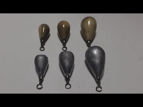 صب تقالات الصيد بقالب بثلاث مقاسات