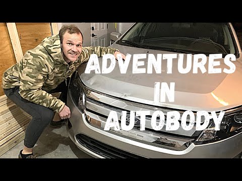 Adventures in Autobody: 2010-12 Ford Fusion front end repair