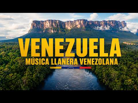 Paisaje VENEZOLANO - Música Llanera - Arpa, Cuatro Y Maracas LLano venezolano