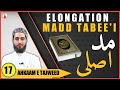 The Madd Elongation Maddul Asli Ahkaam E Tajweed Class 17 Qari Aqib Urdu Hindi 