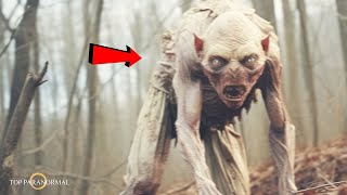 5 Perturbadores y Extraos Videos de TERROR REALES  Fantasmas y Criaturas Captados en Cmara Parte 3