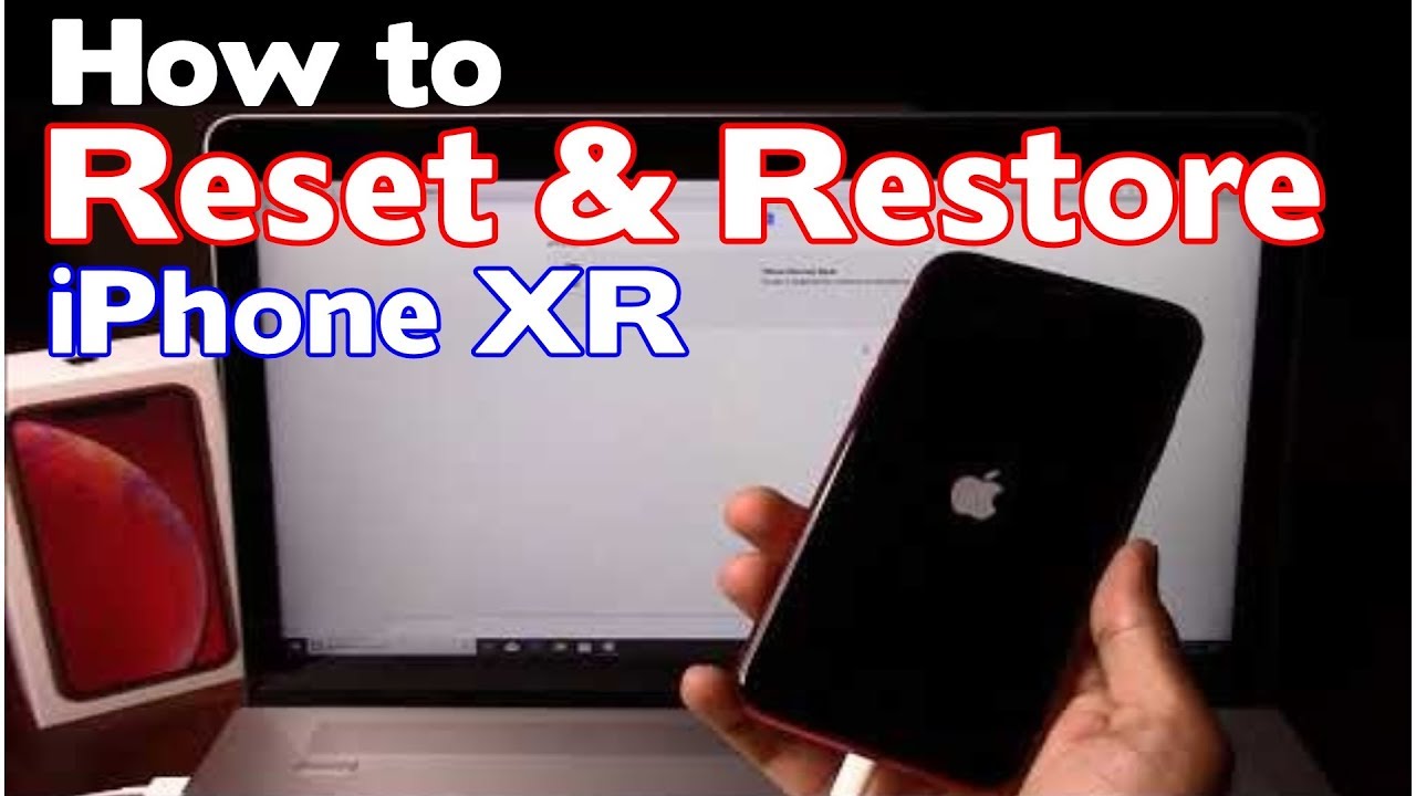 How to Reset & Restore Apple iPhone XR - Factory Reset (Forgot Passcode) ( iPhone is Disabled Fix) - YouTube