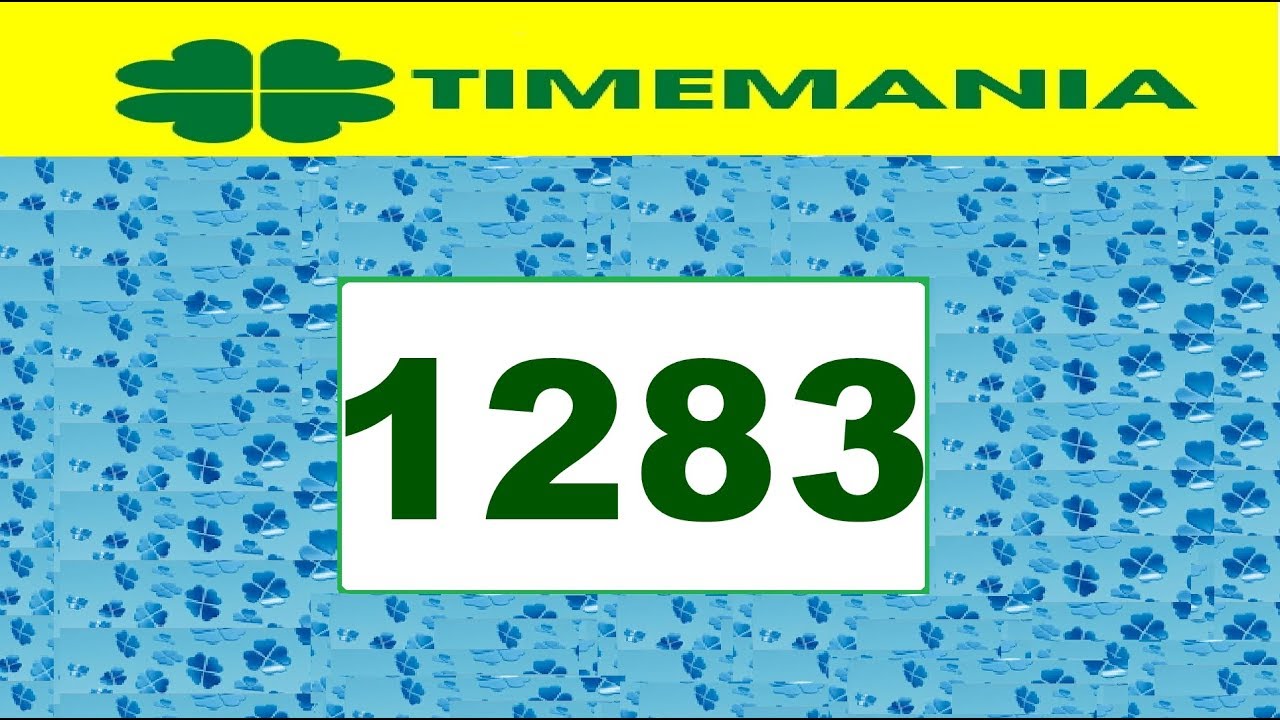 resultado loteria federal bicho Timemania 1283 - Resultado Timemania dia (19/01/2019)