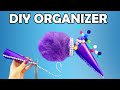 DIY ORGANIZER IDEA - AMAZING CRAFT IDEA WHEN YOU BORED AT HOME